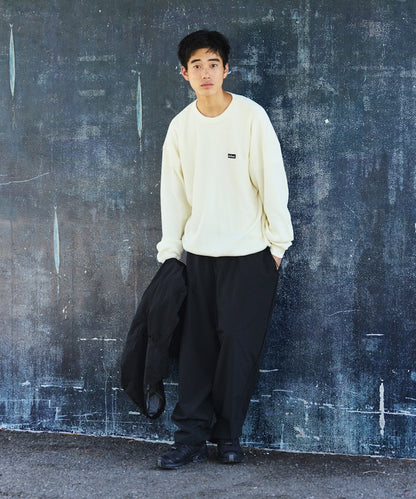 WILD THINGS×FREAK'S STORE / 華夫格長袖T恤