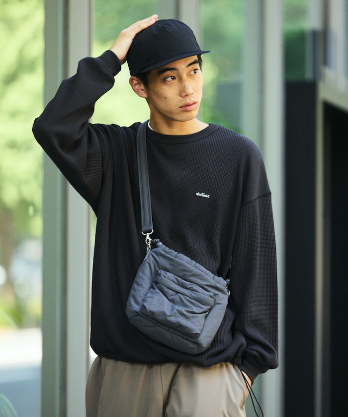 WILD THINGS×FREAK'S STORE / 華夫格長袖T恤