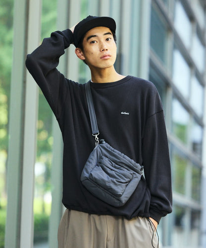 WILD THINGS×FREAK'S STORE / 華夫格長袖T恤