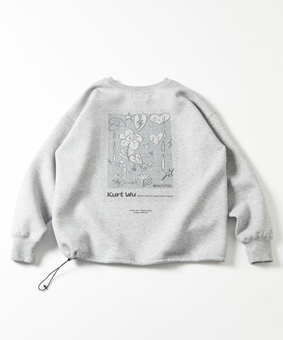 Kurt Wu × FREAK'S STORE / 泡棉針織 聯名 背後印花 圓領衫