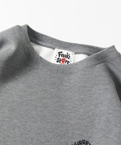 Kurt Wu × FREAK'S STORE / 泡棉針織 聯名 背後印花 圓領衫