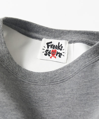 Kurt Wu × FREAK'S STORE / 泡棉針織 聯名 背後印花 圓領衫