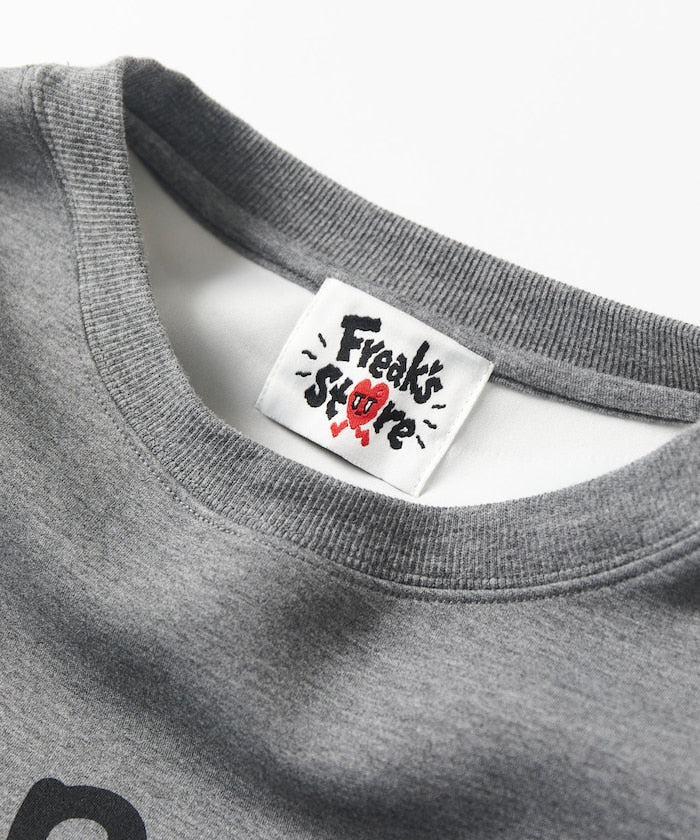 Kurt Wu × FREAK'S STORE / 泡棉針織 聯名 正面印花 圓領衫