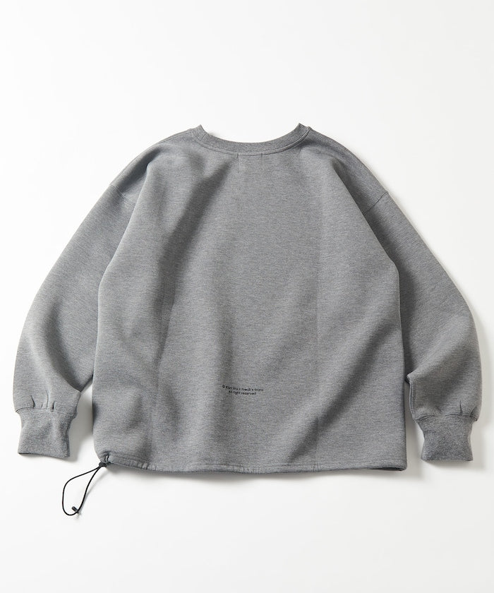 Kurt Wu × FREAK'S STORE / 泡棉針織 聯名 正面印花 圓領衫