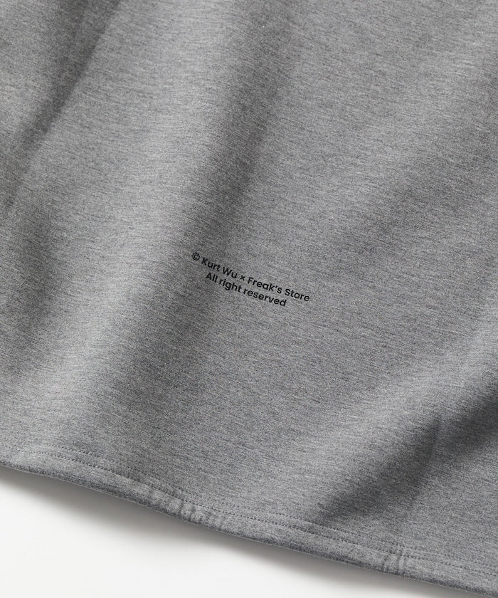 Kurt Wu × FREAK'S STORE / 泡棉針織 聯名 正面印花 圓領衫