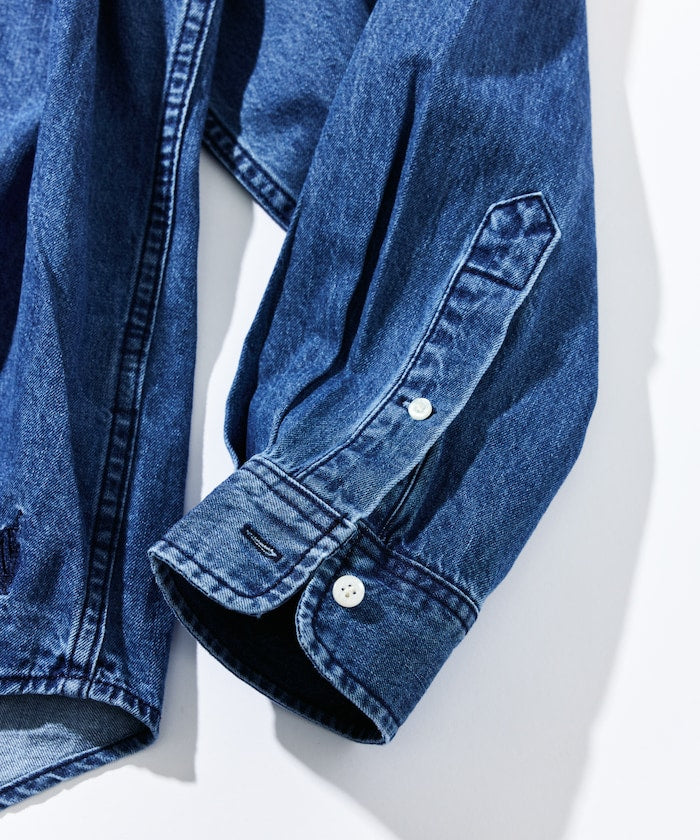 NAUTICA / 7oz 丹寧 BD 休閒襯衫