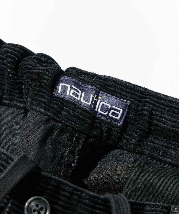 NAUTICA / 燈芯絨寬版褶裝長褲