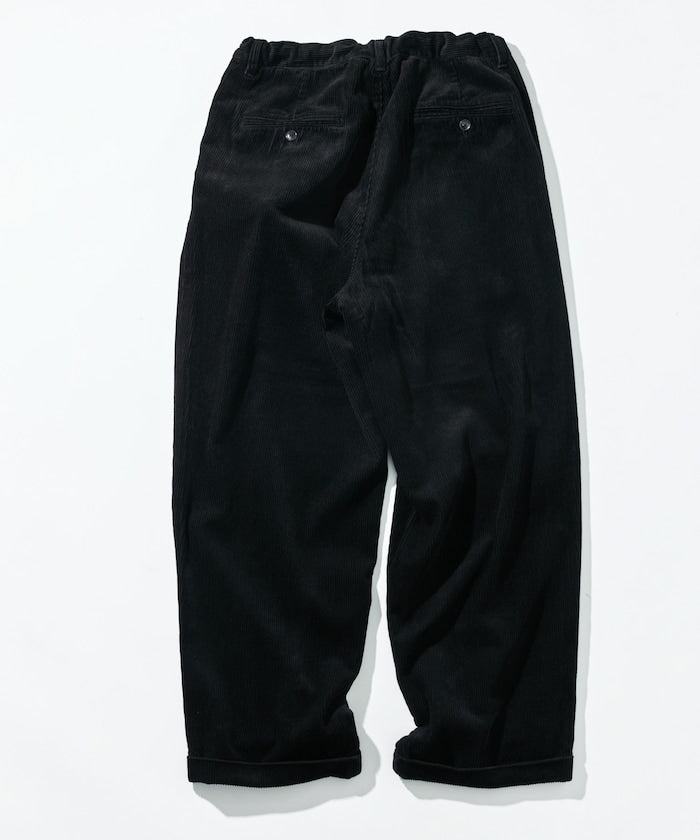 NAUTICA / 燈芯絨寬版褶裝長褲