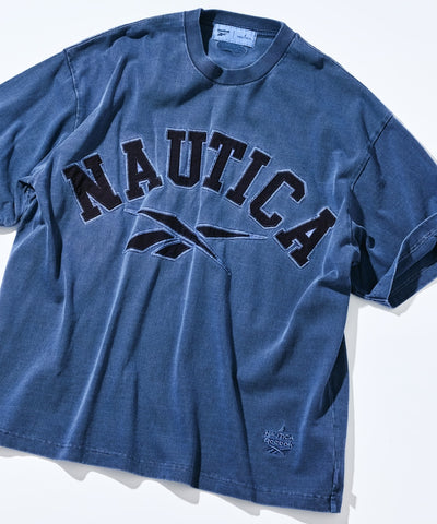NAUTICA JP x Reebok / 聯名弧形標誌 水洗 短袖T恤