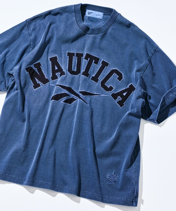 NAUTICA JP x Reebok / 聯名弧形標誌 水洗 短袖T恤