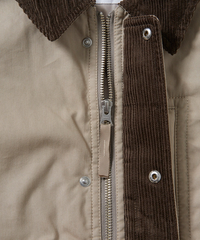 FREAK’S STORE / 燈芯絨領 混紡外套