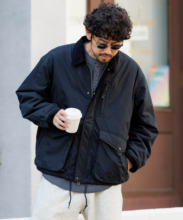 FREAK’S STORE / 燈芯絨領 混紡外套