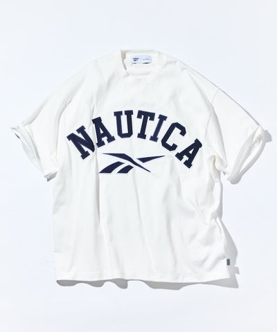 NAUTICA JP x Reebok / 聯名弧形標誌 短袖T恤