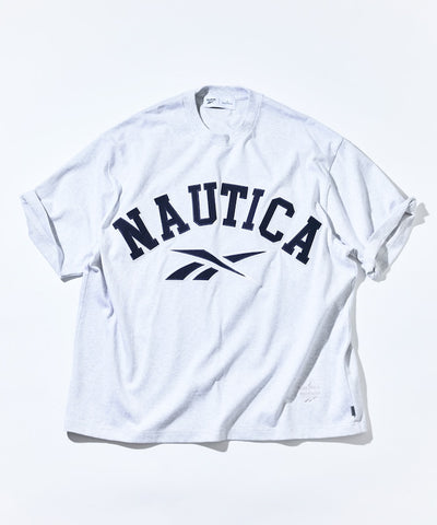 NAUTICA JP x Reebok / 聯名弧形標誌 短袖T恤