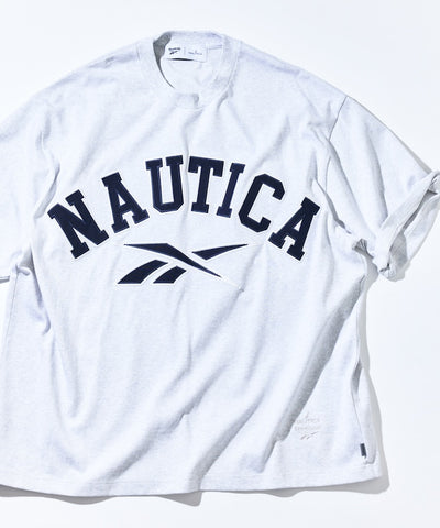 NAUTICA JP x Reebok / 聯名弧形標誌 短袖T恤