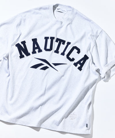 NAUTICA JP x Reebok / 聯名弧形標誌 短袖T恤