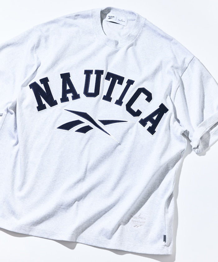 NAUTICA JP x Reebok / 聯名弧形標誌 短袖T恤