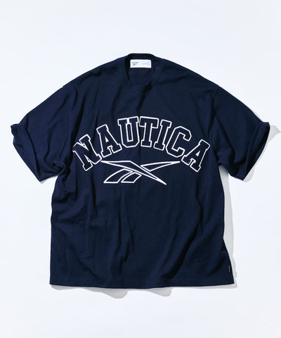 NAUTICA JP x Reebok / 聯名弧形標誌 短袖T恤