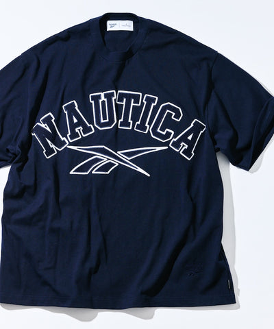 NAUTICA JP x Reebok / 聯名弧形標誌 短袖T恤