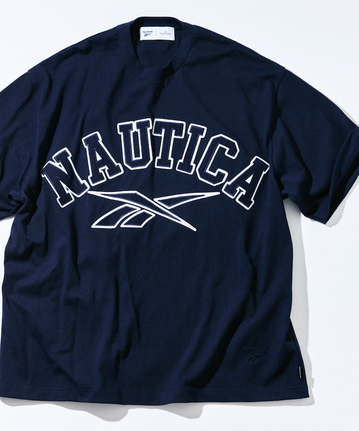 NAUTICA JP x Reebok / 聯名弧形標誌 短袖T恤