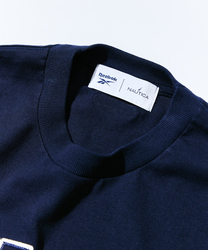 NAUTICA JP x Reebok / 聯名弧形標誌 短袖T恤