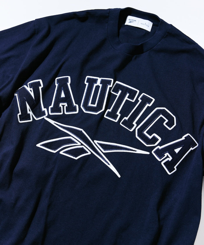 NAUTICA JP x Reebok / 聯名弧形標誌 短袖T恤