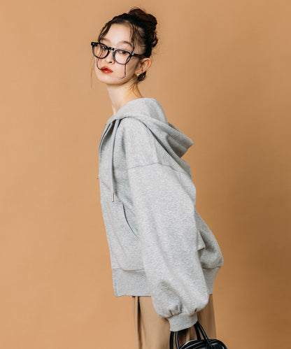 FREAK’S STORE / 寬鬆立體剪裁  拉鍊連帽外套