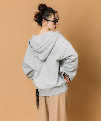 FREAK’S STORE / 寬鬆立體剪裁  拉鍊連帽外套