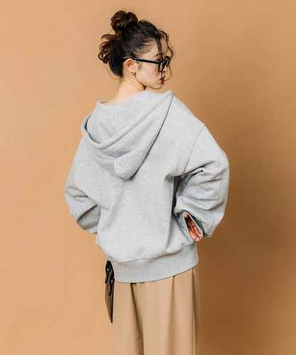 FREAK’S STORE / 寬鬆立體剪裁  拉鍊連帽外套