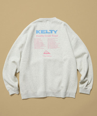KELTY×FREAK'S STORE / 圖案標語 圓領衫