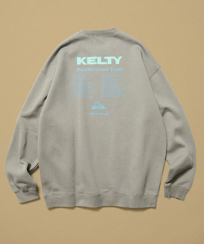 KELTY×FREAK'S STORE / 圖案標語 圓領衫