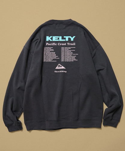 KELTY×FREAK'S STORE / 圖案標語 圓領衫