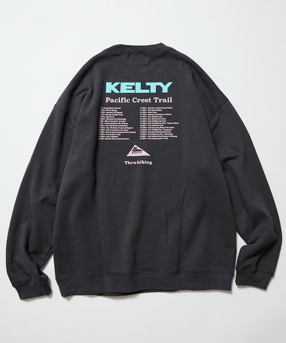 KELTY×FREAK'S STORE / 圖案標語 圓領衫