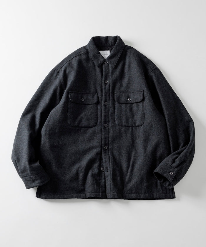 FREAK’S STORE / 水洗中綿 格紋襯衫 外套