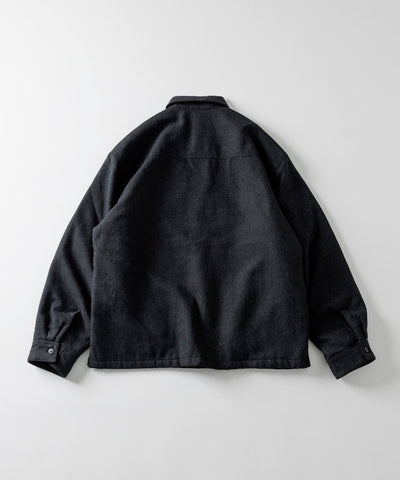 FREAK’S STORE / 水洗中綿 格紋襯衫 外套