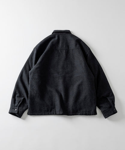 FREAK’S STORE / 水洗中綿 格紋襯衫 外套