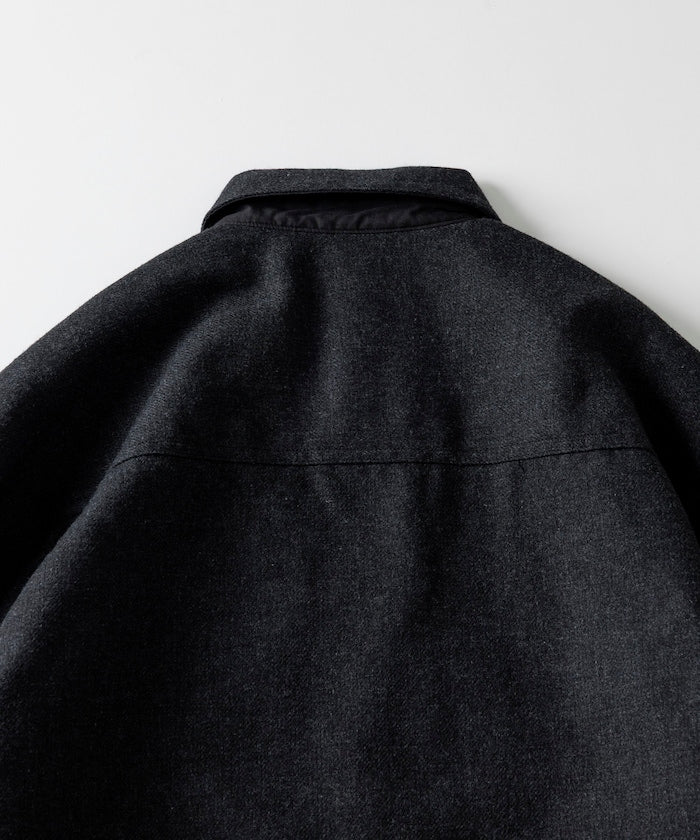 FREAK’S STORE / 水洗中綿 格紋襯衫 外套