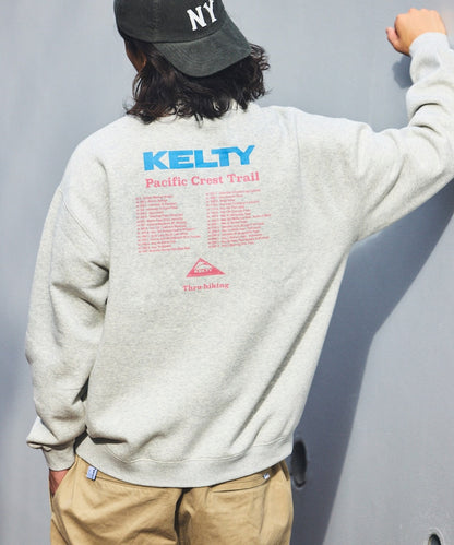 KELTY×FREAK'S STORE / 圖案標語 圓領衫