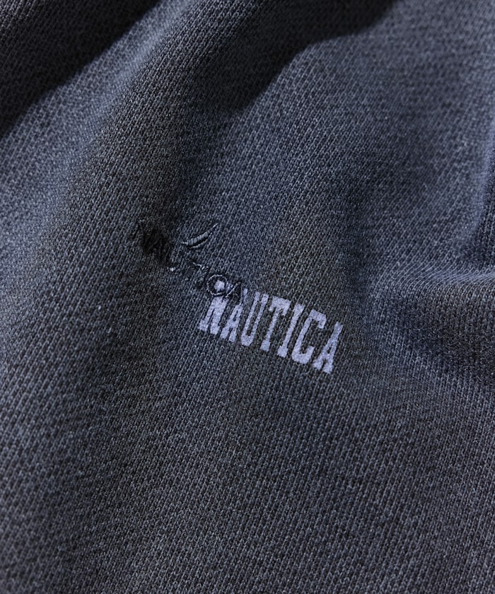 NAUTICA / 復古染製  重磅圓領衫
