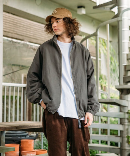 FREAK'S STORE / 立領中棉 鴨布 外套