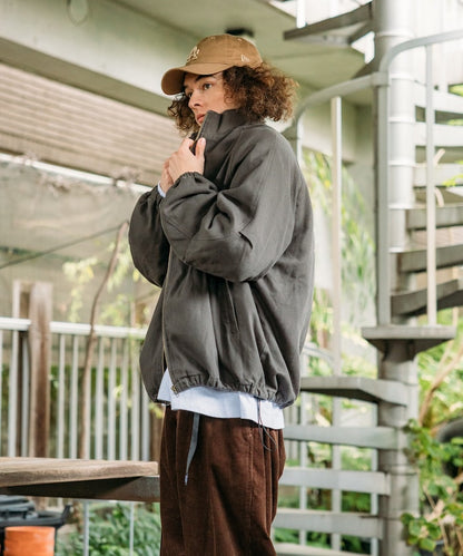 FREAK'S STORE / 立領中棉 鴨布 外套