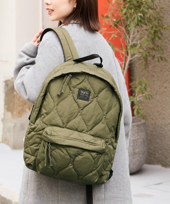 TAION MILITARY DOWN BACK PACK / 軍用結構 羽絨材質後背包