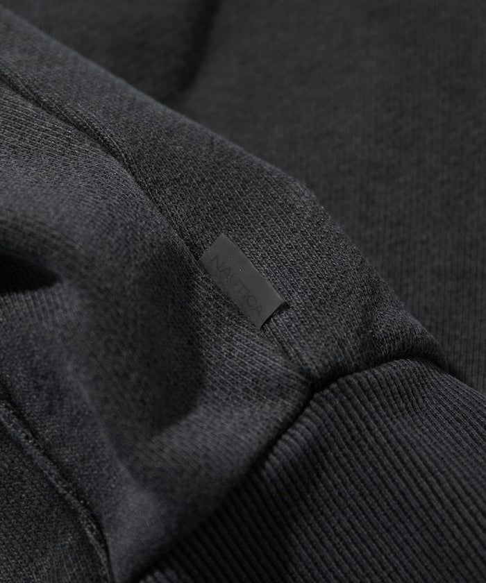 NAUTICA / 刷舊 雙向拉鍊帽衫