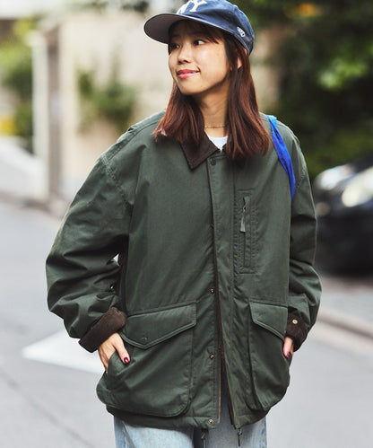 FREAK’S STORE / 燈芯絨領 混紡外套