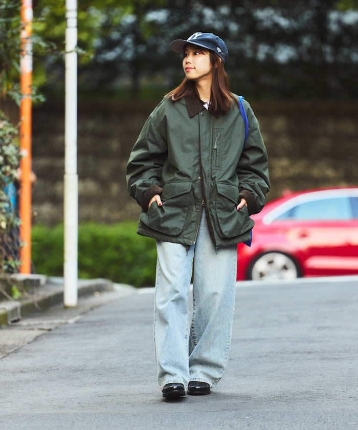 FREAK’S STORE / 燈芯絨領 混紡外套