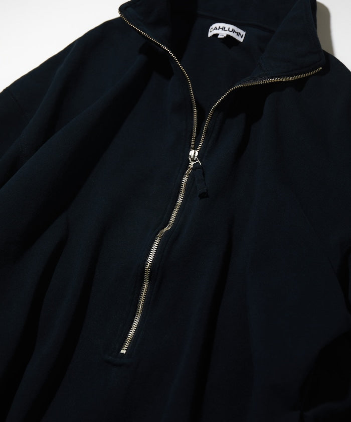 CAHLUMN Heavy Weight Jersey 3/4-Zip Cadet Collar Shirt / 半開襟衫