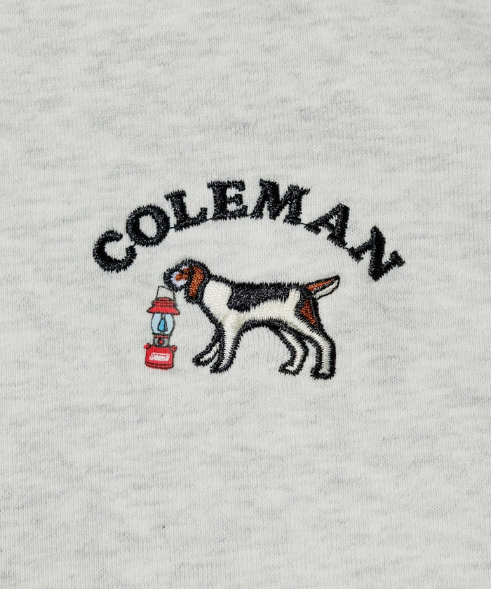 Coleman×matsui×FREAK'S STORE / 露營圖案 抽繩 圓領衫