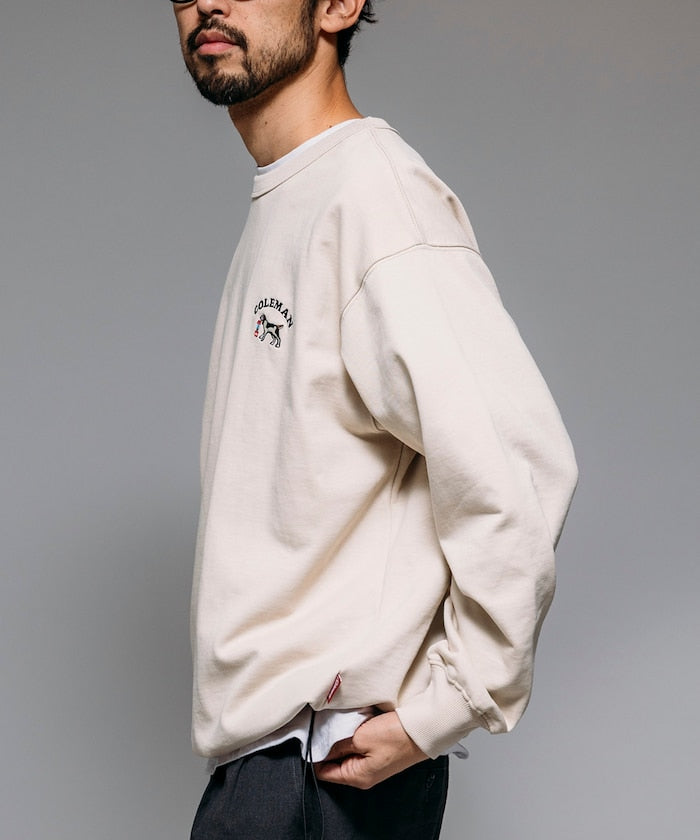 Coleman×matsui×FREAK'S STORE / 露營圖案 抽繩 圓領衫