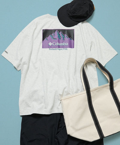 COLUMBIA x FREAK’S STORE / 背面印花 短袖T恤