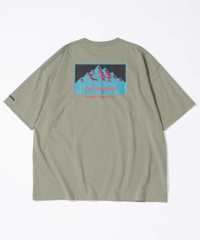 COLUMBIA x FREAK’S STORE / 背面印花 短袖T恤